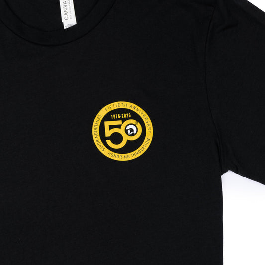 Centurion 50th Anniversary LC Tee - Black