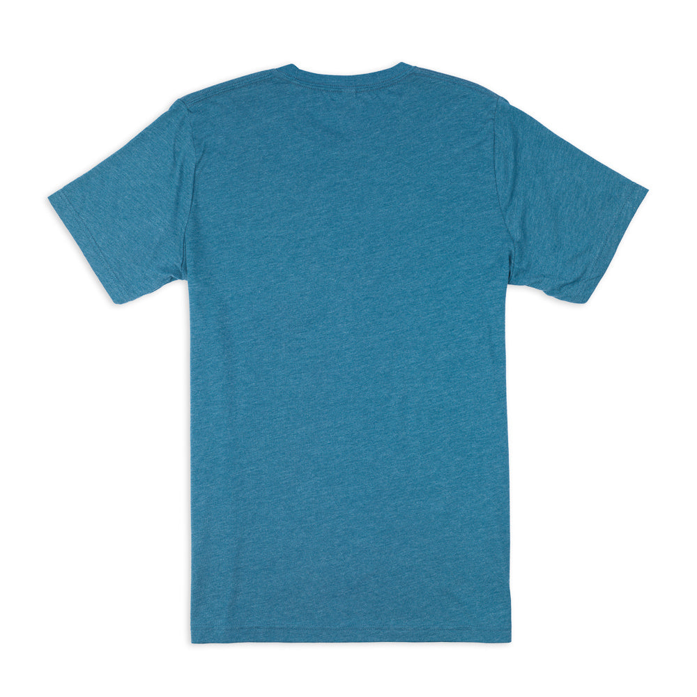 Centurion Surf Wave Tee - Steel Blue