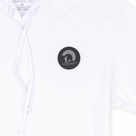 Centurion Anetik LS Tech Hoodie Tee - White