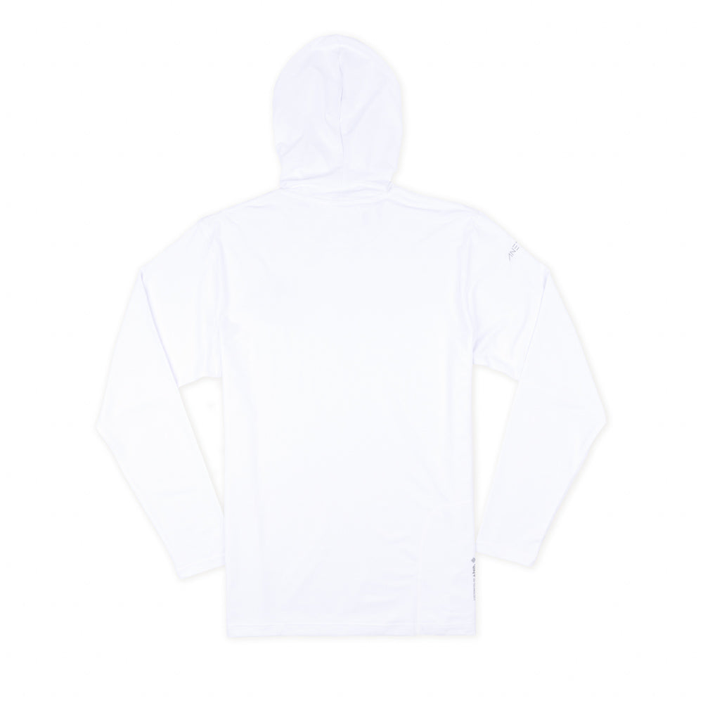 Centurion Anetik LS Tech Hoodie Tee - White