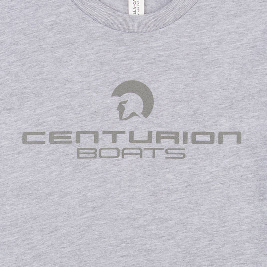 Centurion Youth Logo Tee - Heather Grey