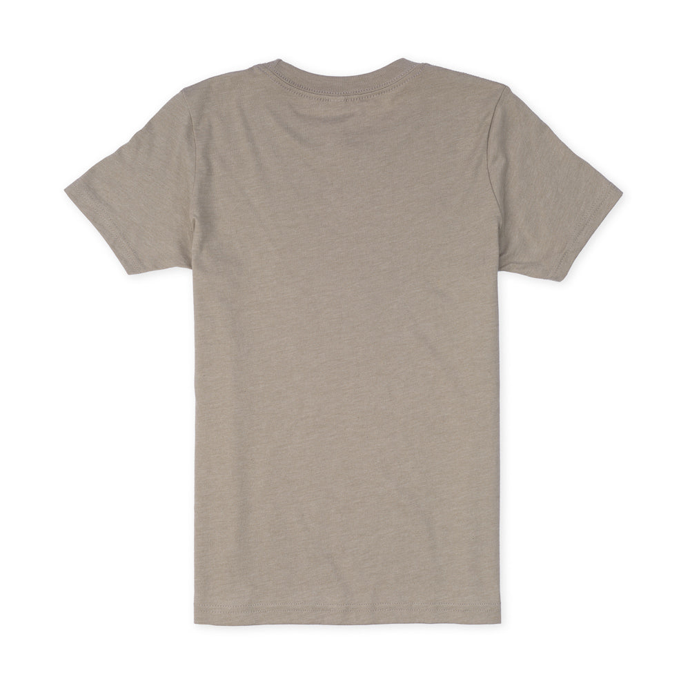 Centurion Youth Surf Wave Tee - Heather Stone