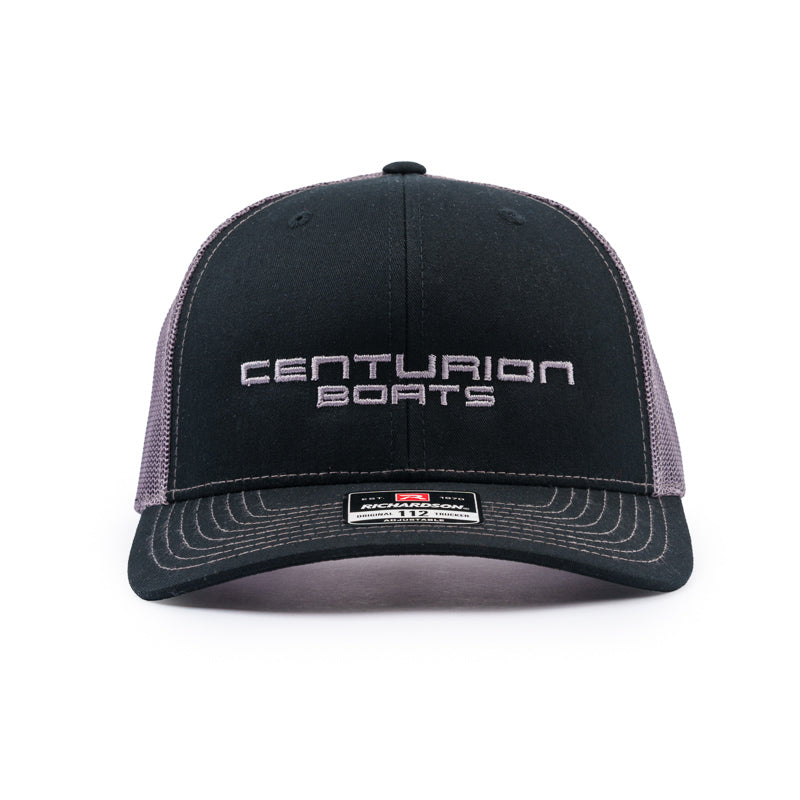 Centurion Classic Trucker Cap - Black / Charcoal