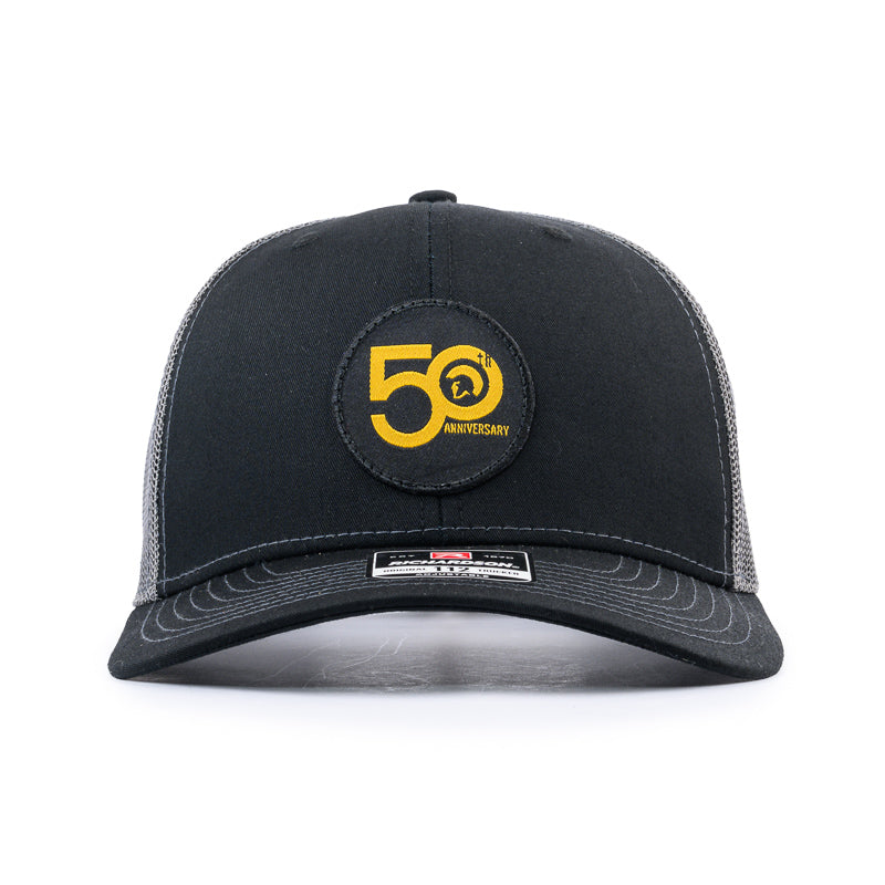 Centurion 50th Anniversary Trucker Cap - Black / Charcoal