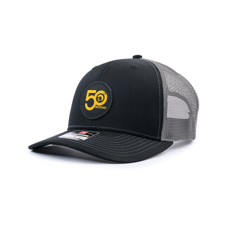Centurion 50th Anniversary Trucker Cap - Black / Charcoal