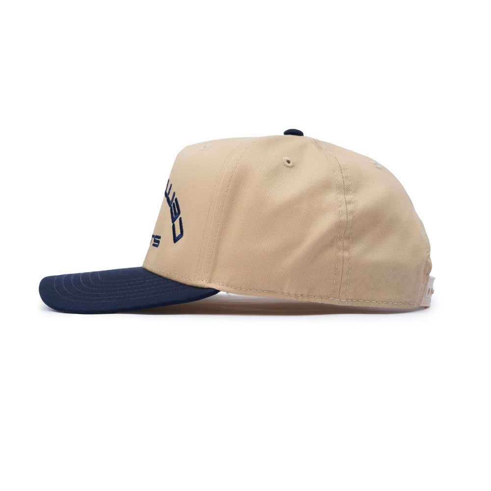 Centurion Upside Cap - Khaki / Navy