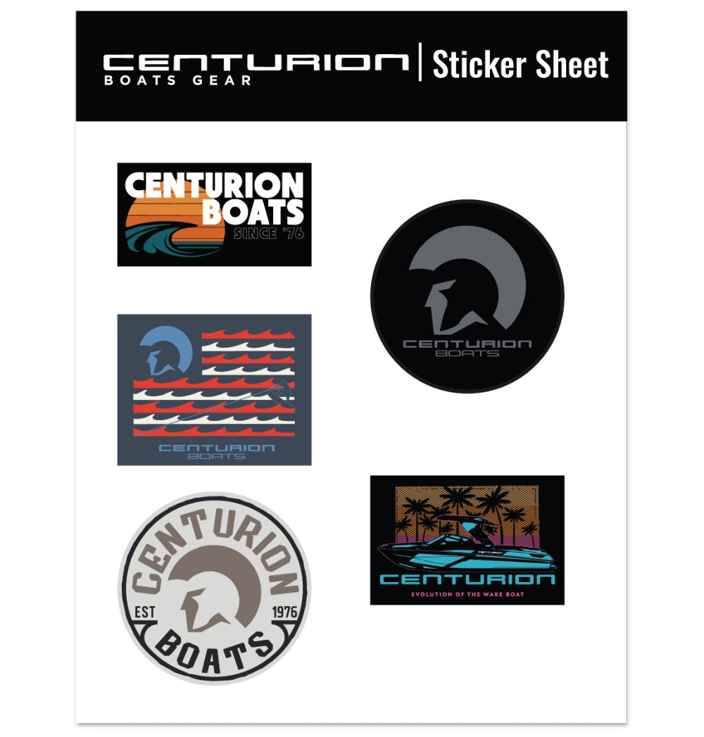 Centurion Custom Sticker Sheet