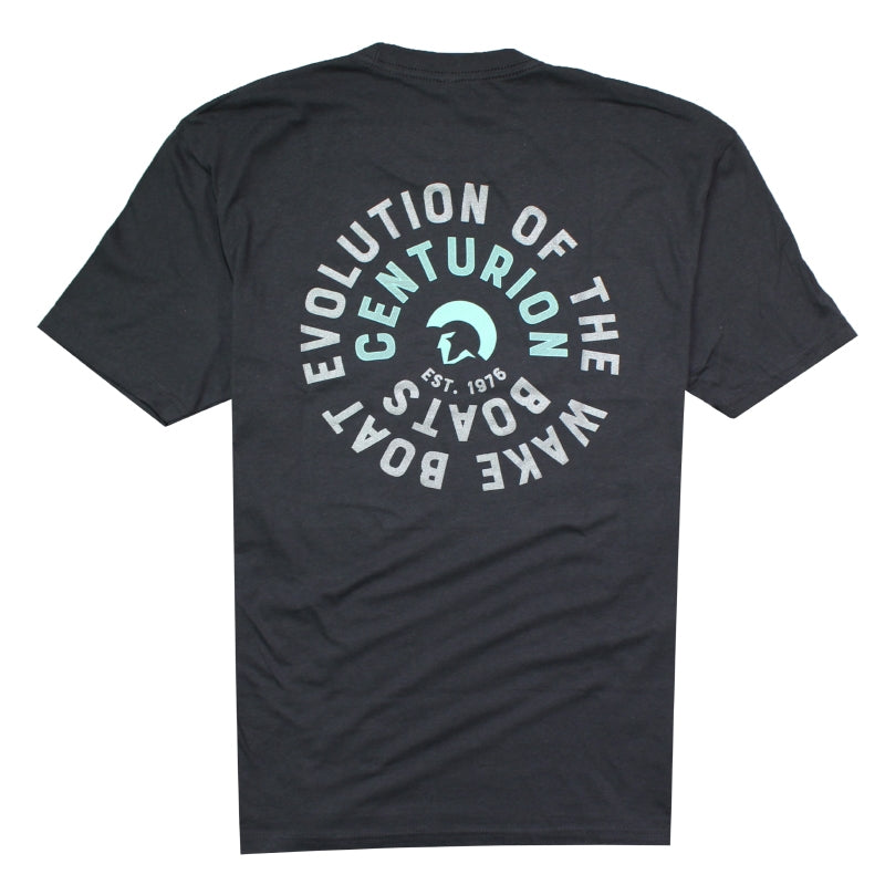 centurion gear Centurion Spiral Tee - Graphite Black