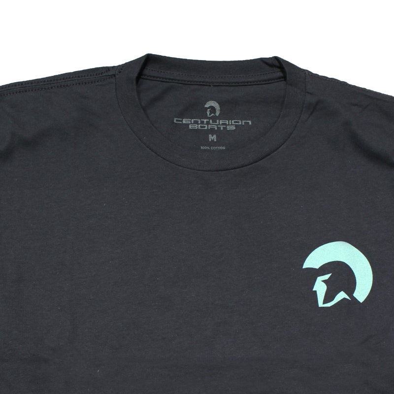 Centurion Spiral Tee - Graphite Black