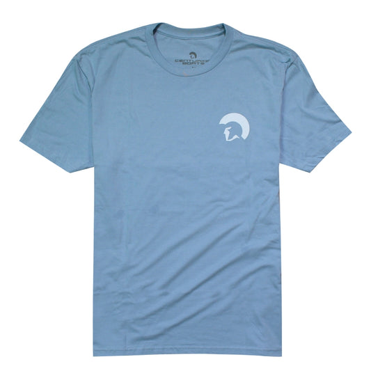 Centurion Spiral Tee - Stonewash Denim