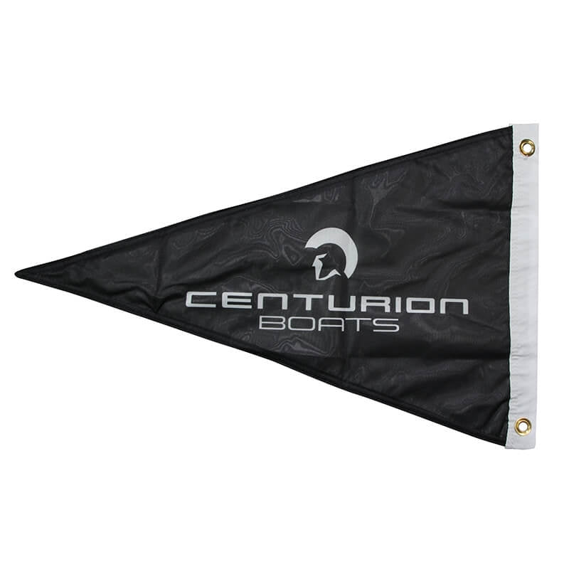 Centurion 16 x 24 Pennant Flag - Black
