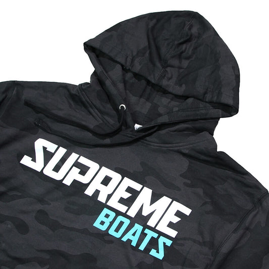 Supreme Hooded Sweatshirt - Black Camo