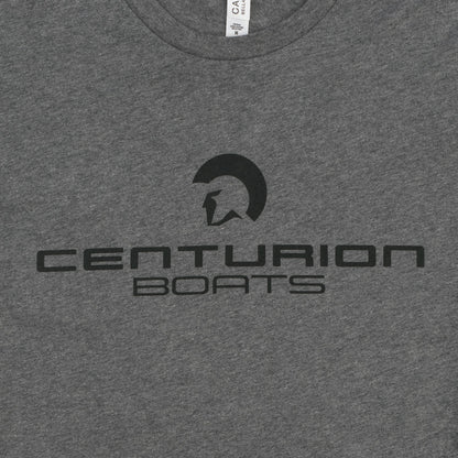 Centurion Core Logo Tee - Deep Heather Grey