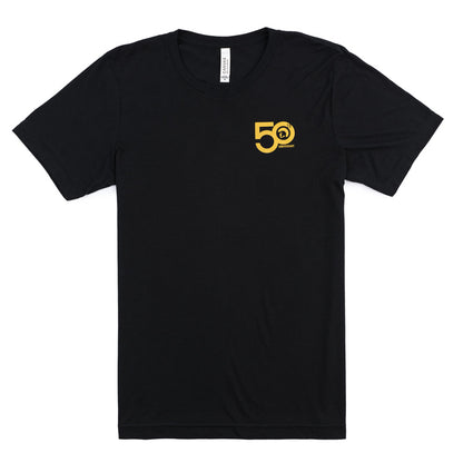 Centurion 50th Anniversary Tee - Black - CLEARANCE