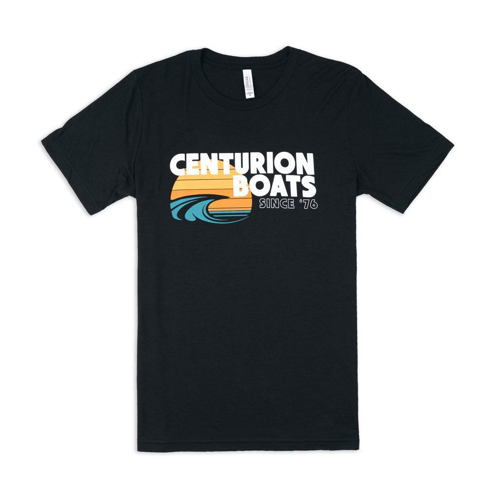 Centurion Surf Wave Tee - Black