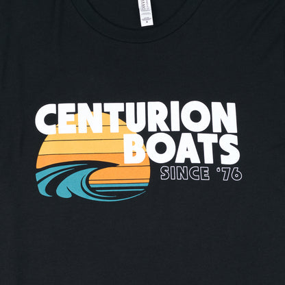 Centurion Surf Wave Tee - Black