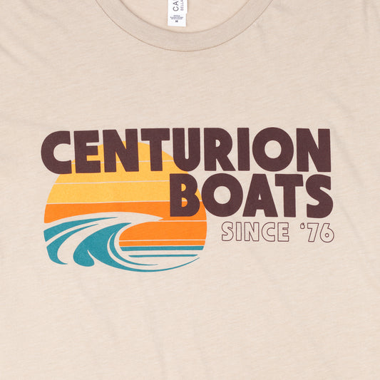 Centurion Surf Wave Tee - Tan