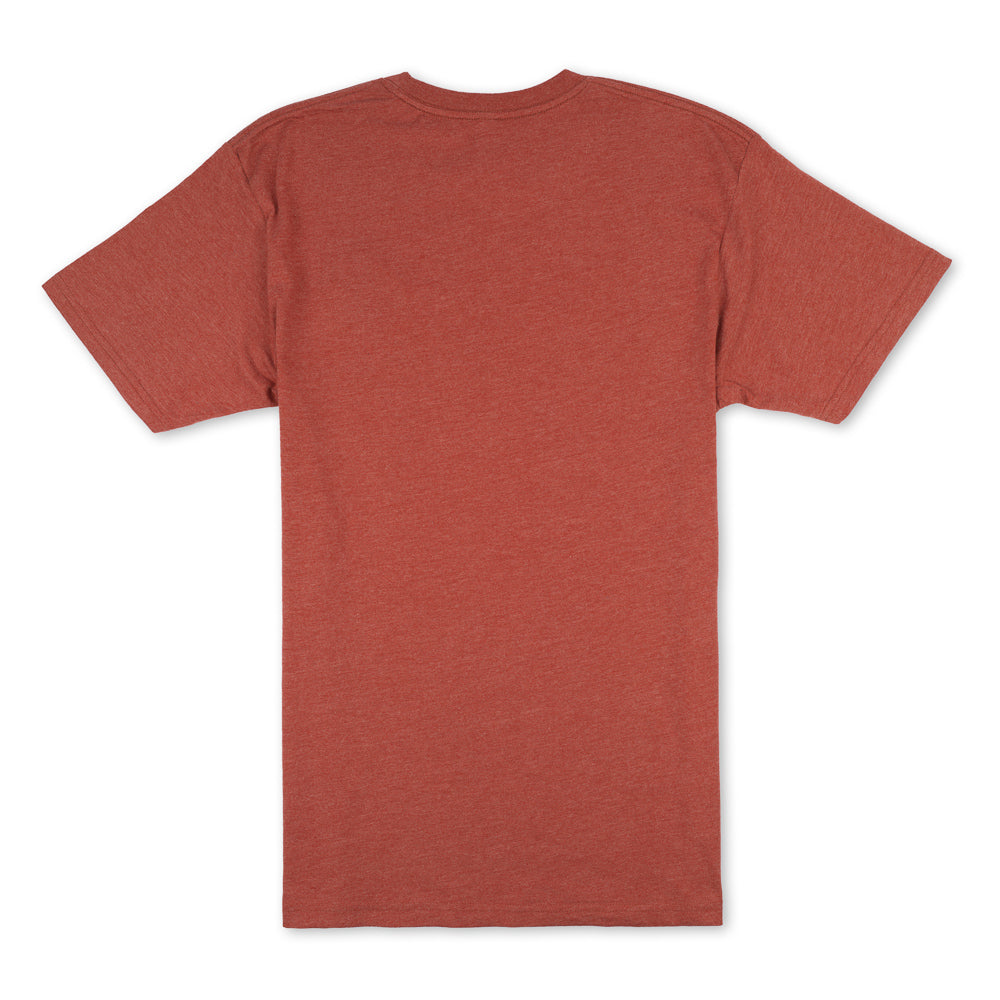 Patch Tee - Spice Heather