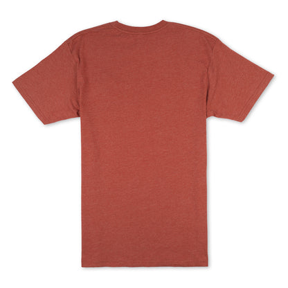 Patch Tee - Spice Heather
