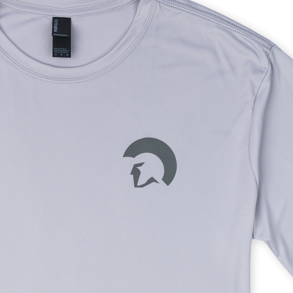 Centurion LS Dry Zone Sun Tee - Silver