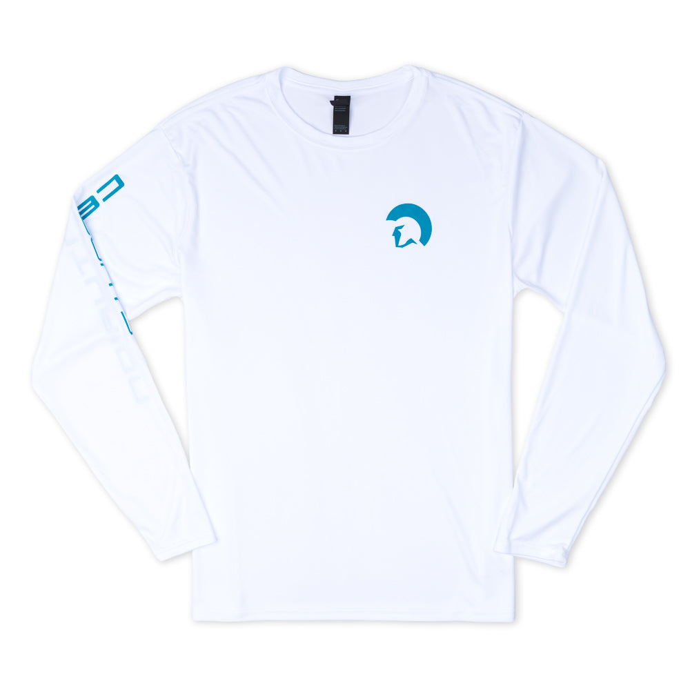 Centurion LS Dry Zone Sun Tee - White