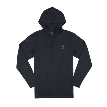 Centurion Anetik LS Tech Hoodie Tee - Charcoal