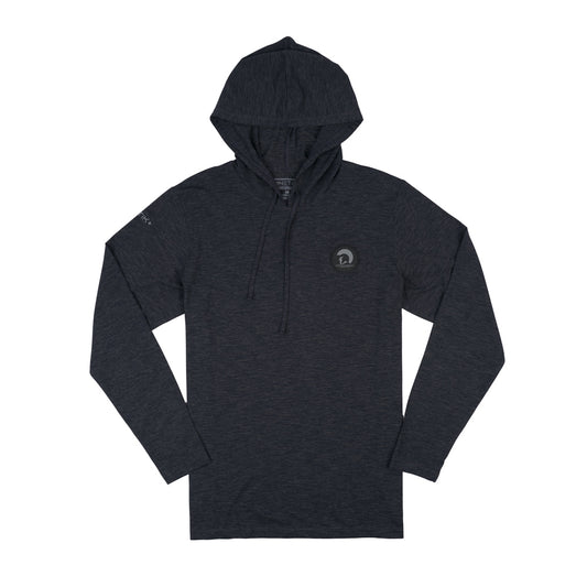 Centurion Anetik LS Tech Hoodie Tee - Charcoal