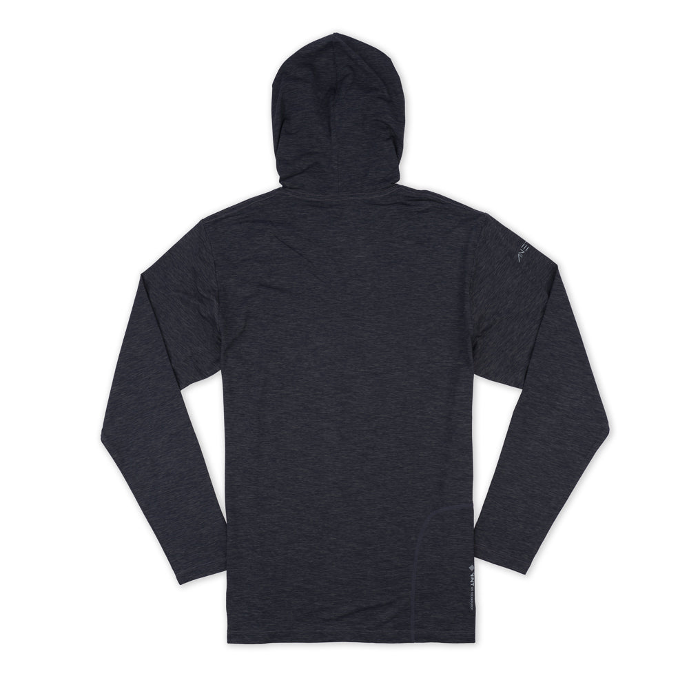 Centurion Anetik LS Tech Hoodie Tee - Charcoal