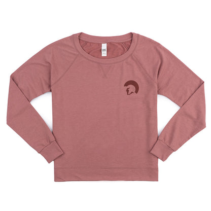 Centurion Women's LS Crew Tee - Rose - CLEARANCE