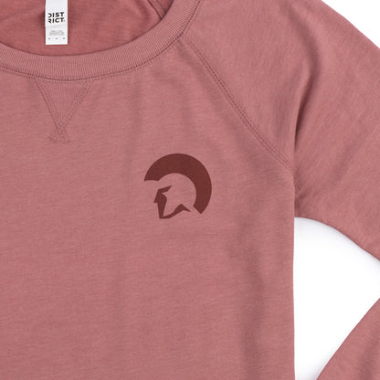 Centurion Women's LS Crew Tee - Rose - CLEARANCE