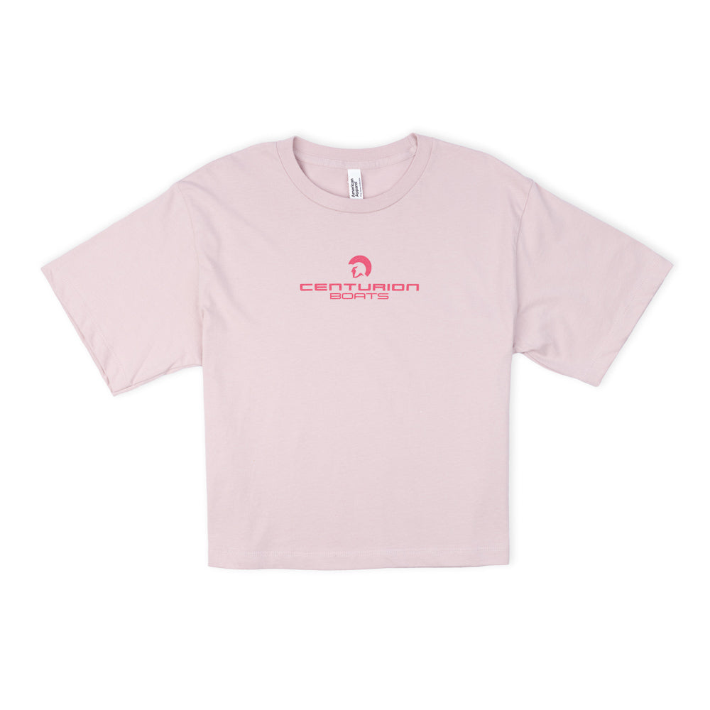 Centurion Women's Boxy Crop Tee - Blush