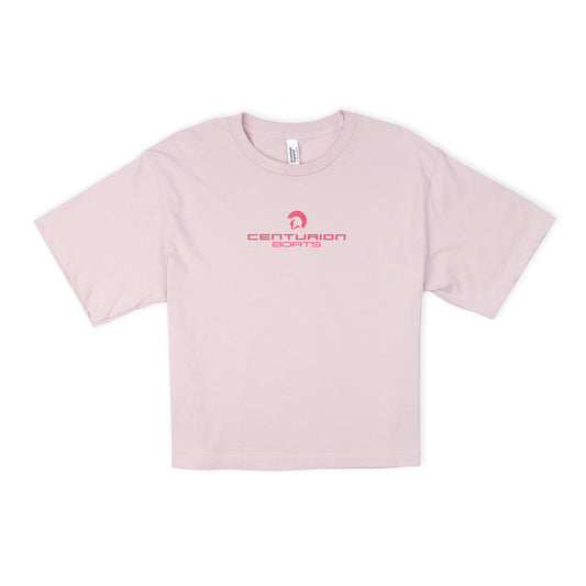 Centurion Women's Boxy Crop Tee - Blush