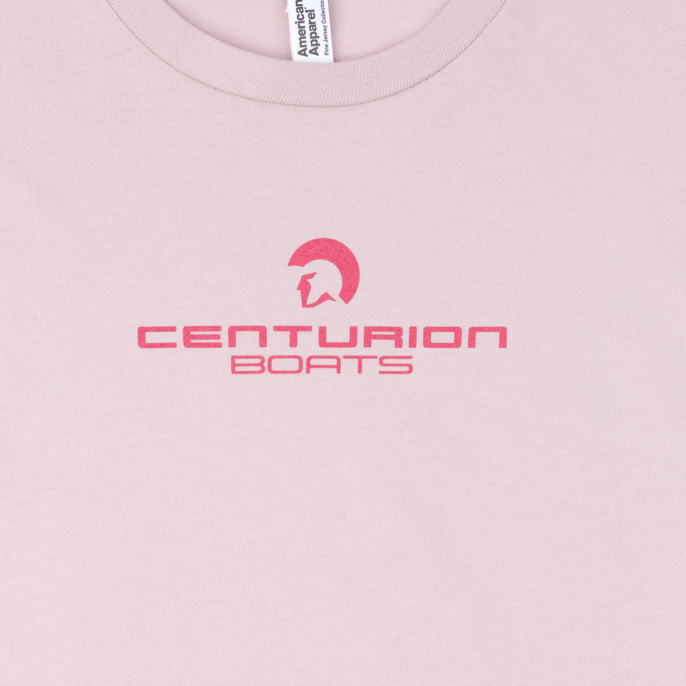 Centurion Women's Boxy Crop Tee - Blush