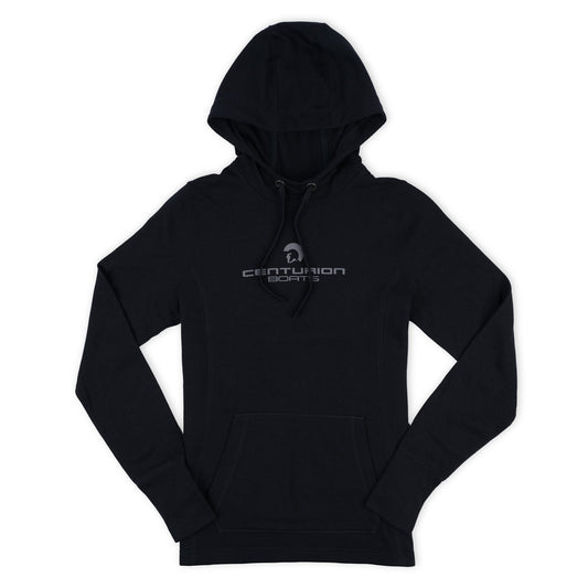 Centurion Women's Tri-Blend Hooded Sweatshirt - Black