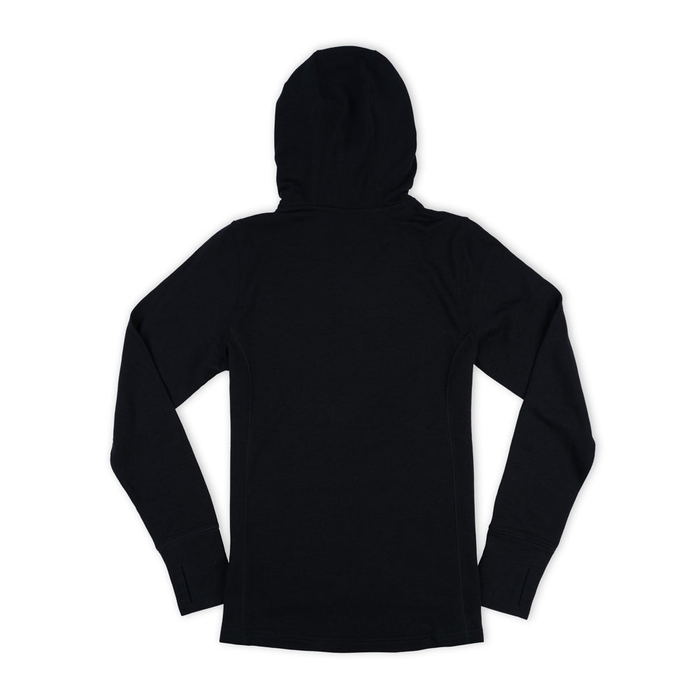 Centurion Women's Tri-Blend Hooded Sweatshirt - Black