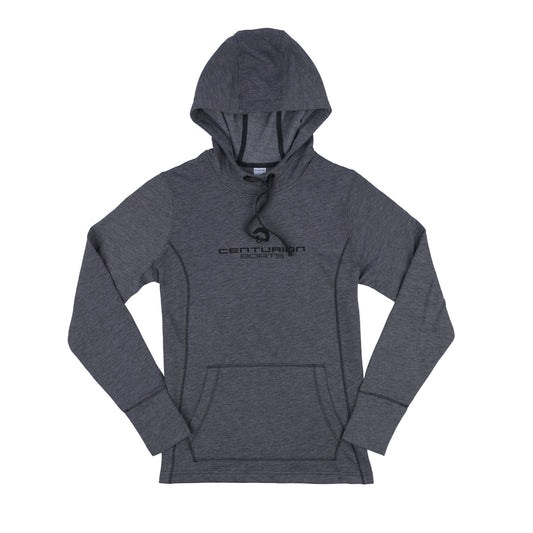 Centurion Women's Tri-Blend Hooded Sweatshirt - Dark Grey