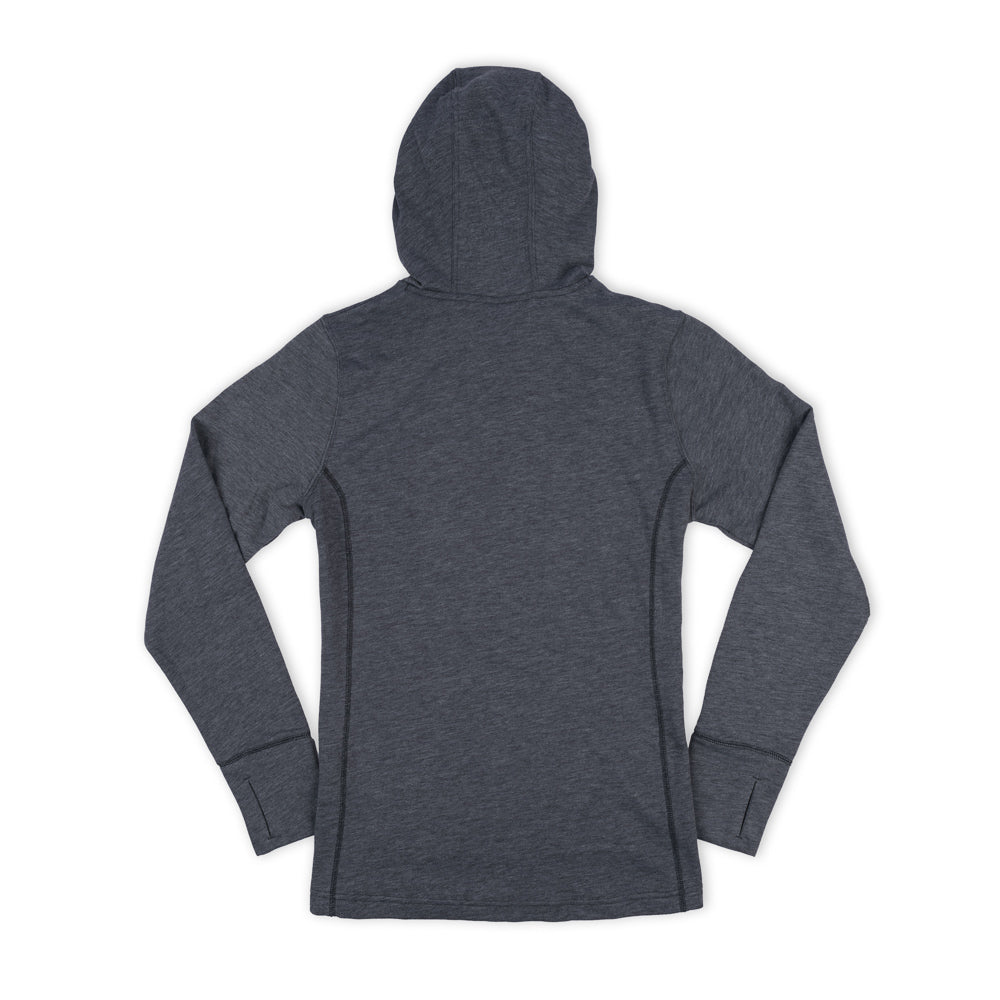 Centurion Women's Tri-Blend Hooded Sweatshirt - Dark Grey