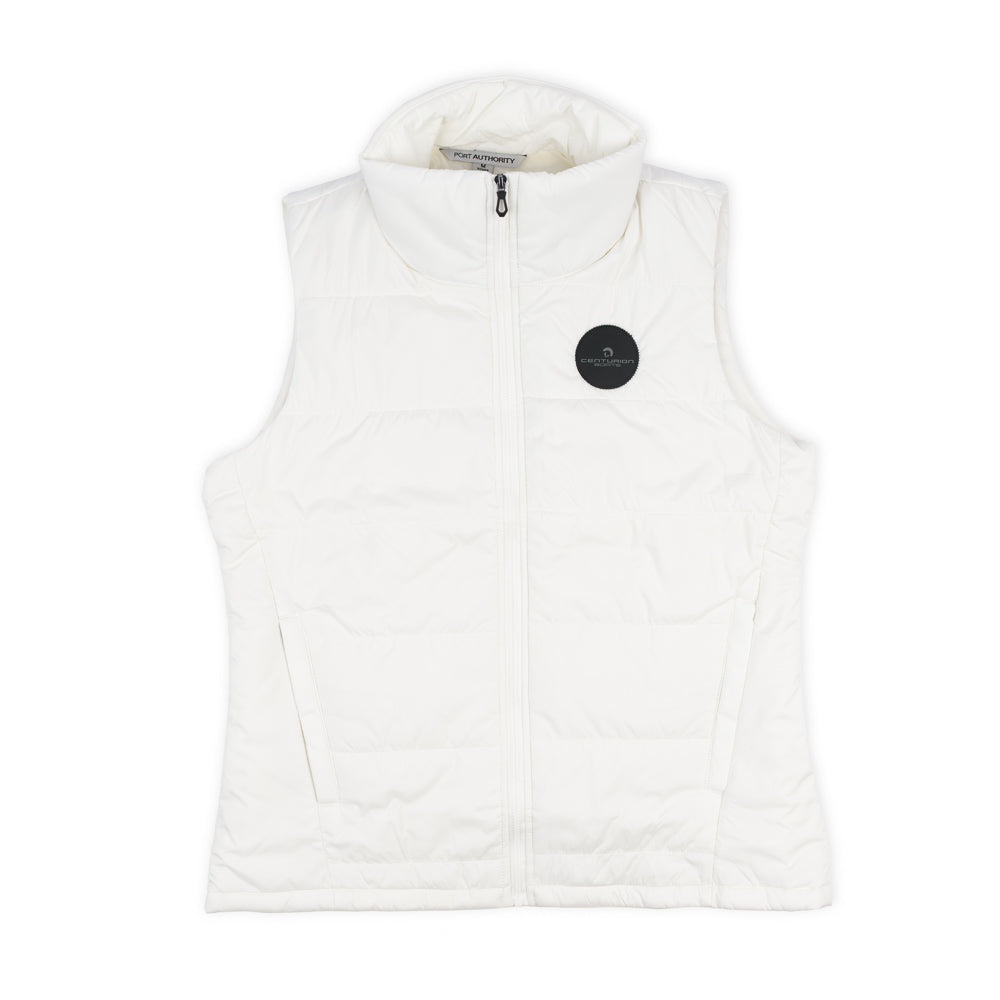 Centurion Women's Puffer Vest - Marshmallow White