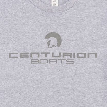Centurion Youth Logo Tee - Heather Grey - CLEARANCE