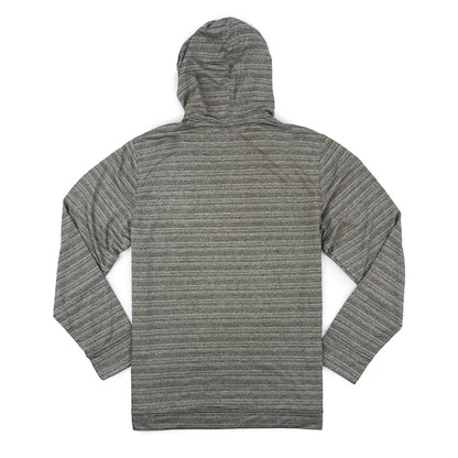 Centurion Montauk Striped Hoodie - Heather Grey