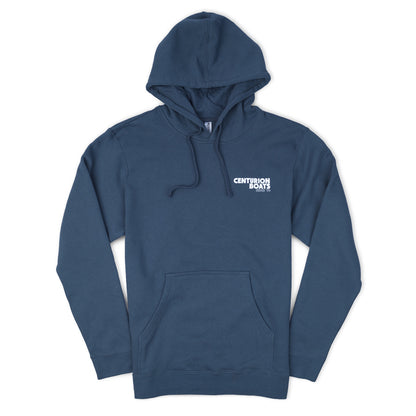 Centurion Surf Wave Hooded Sweatshirt - Storm Blue