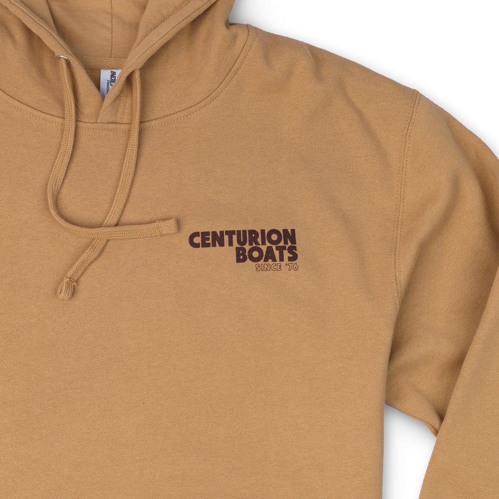 Centurion Surf Wave Hooded Sweatshirt - Sandstone