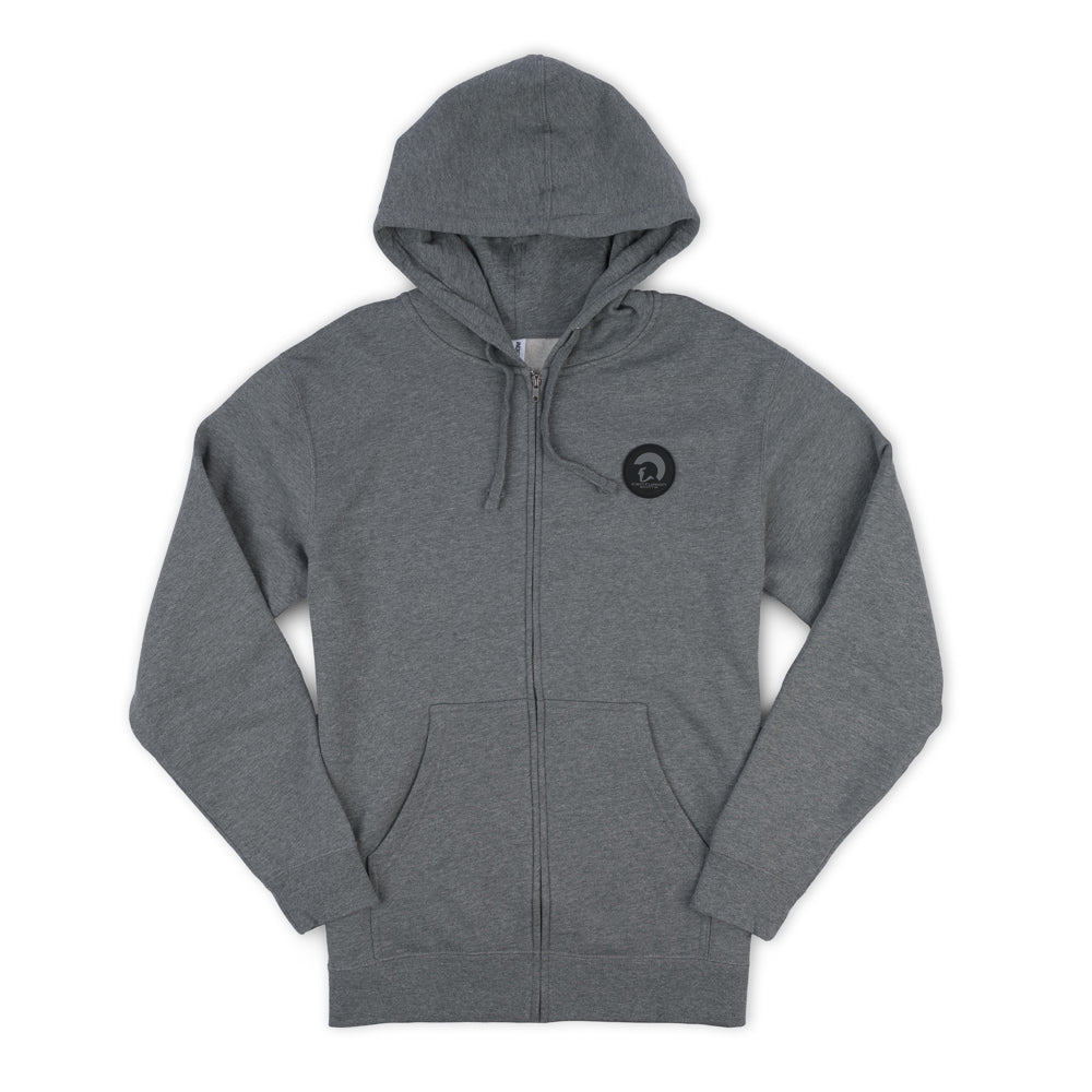 Centurion Full-Zip Hooded Sweatshirt - Gunmetal Heather