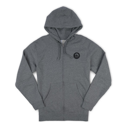 Centurion Full-Zip Hooded Sweatshirt - Gunmetal Heather