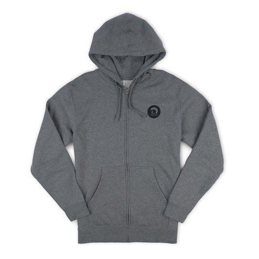 Centurion Full-Zip Hooded Sweatshirt - Gunmetal Heather