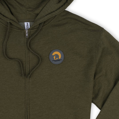 Centurion Full-Zip Hooded Sweatshirt - Army Green Heather