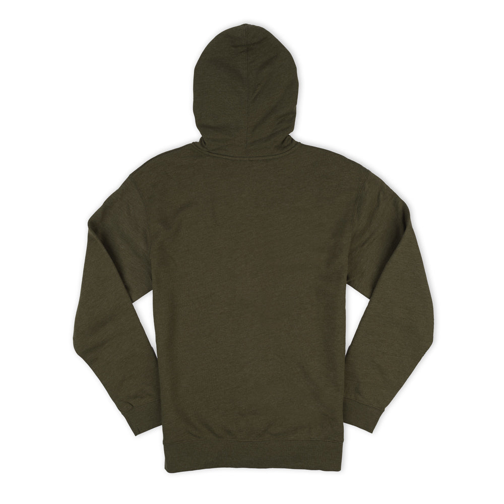 Centurion Full-Zip Hooded Sweatshirt - Army Green Heather