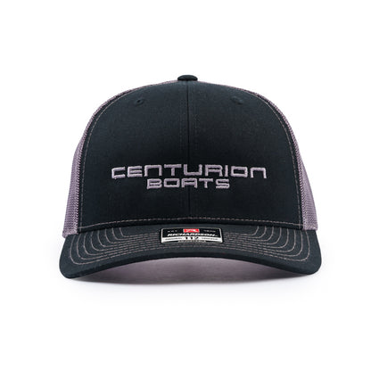 Centurion Classic Trucker Cap - Black / Charcoal