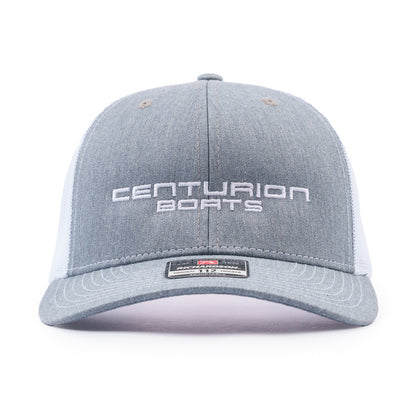 Centurion Classic Trucker Cap - Heather Grey / White