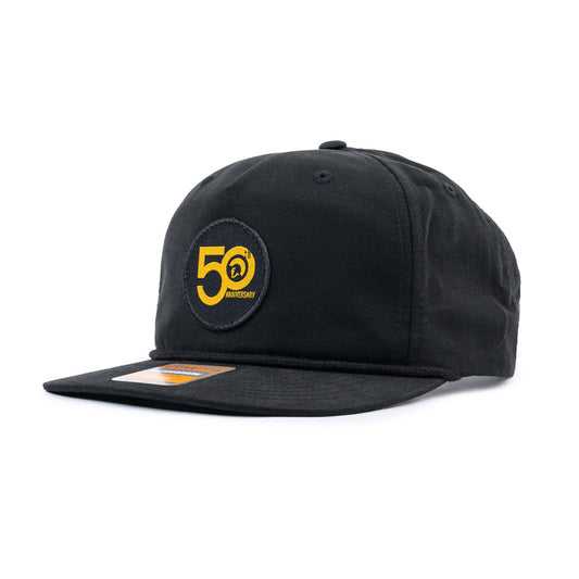 Centurion 50th Anniversary Rope Cap - Black